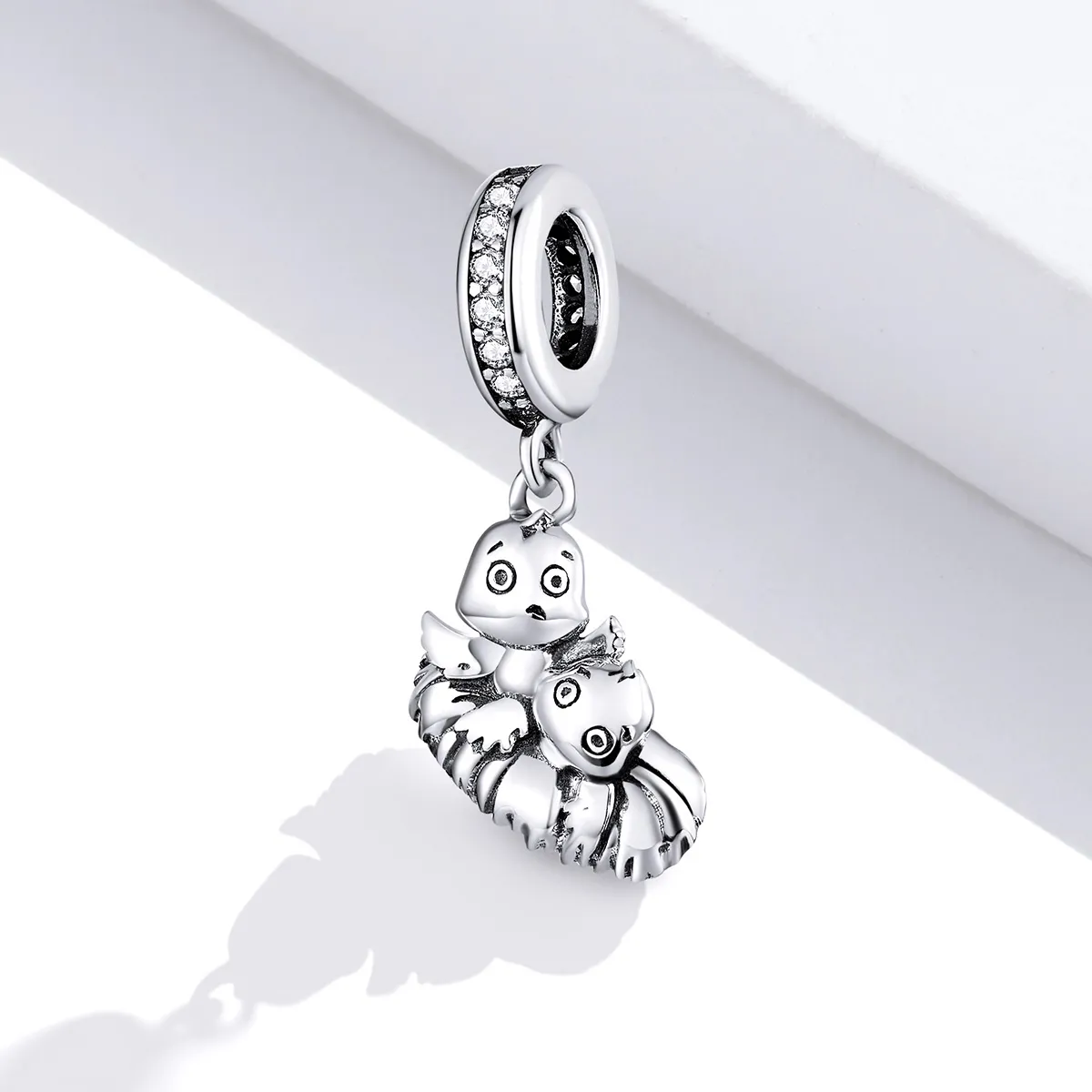 Pandora Style Cartoon Bird Dangle - SCC1522