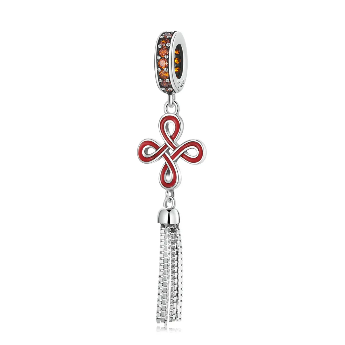 Pandora Style Chinese Knot Dangle - SCC2069