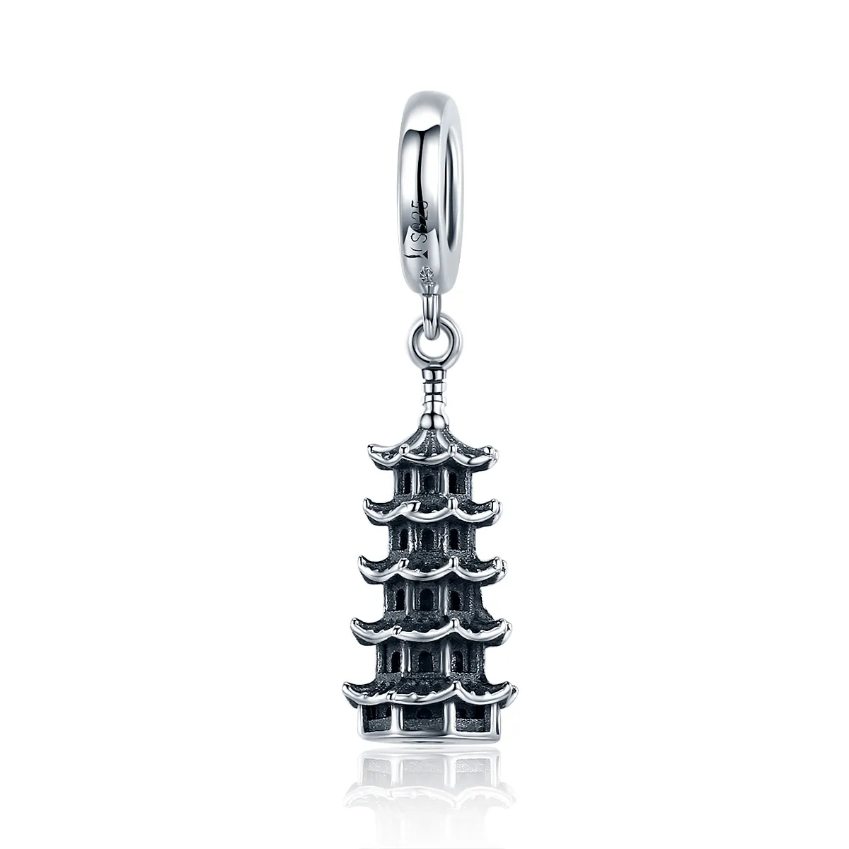 pandora style chinese tower dangle scc1544