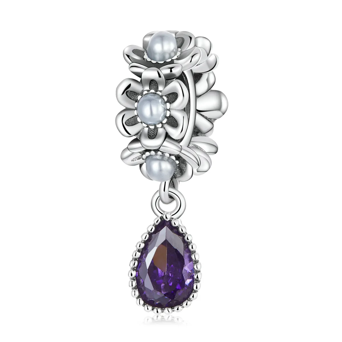 Pandora Style Classical Water Drop Dangle - SCC2180