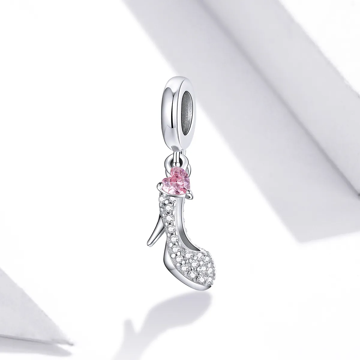 Pandora Style Crystal Slipper Dangle - BSC411