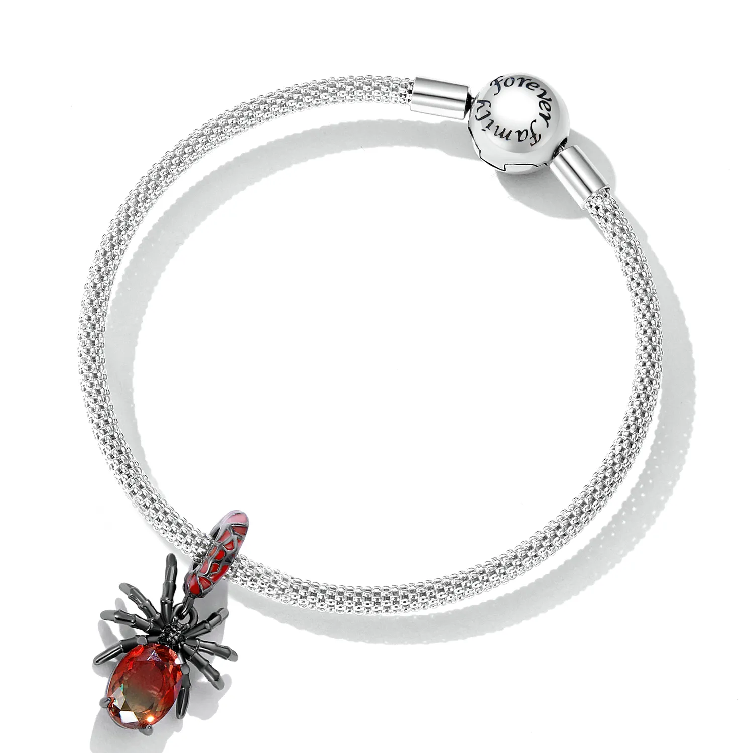 Pandora Style Dark Spider Dangle - SCC2292