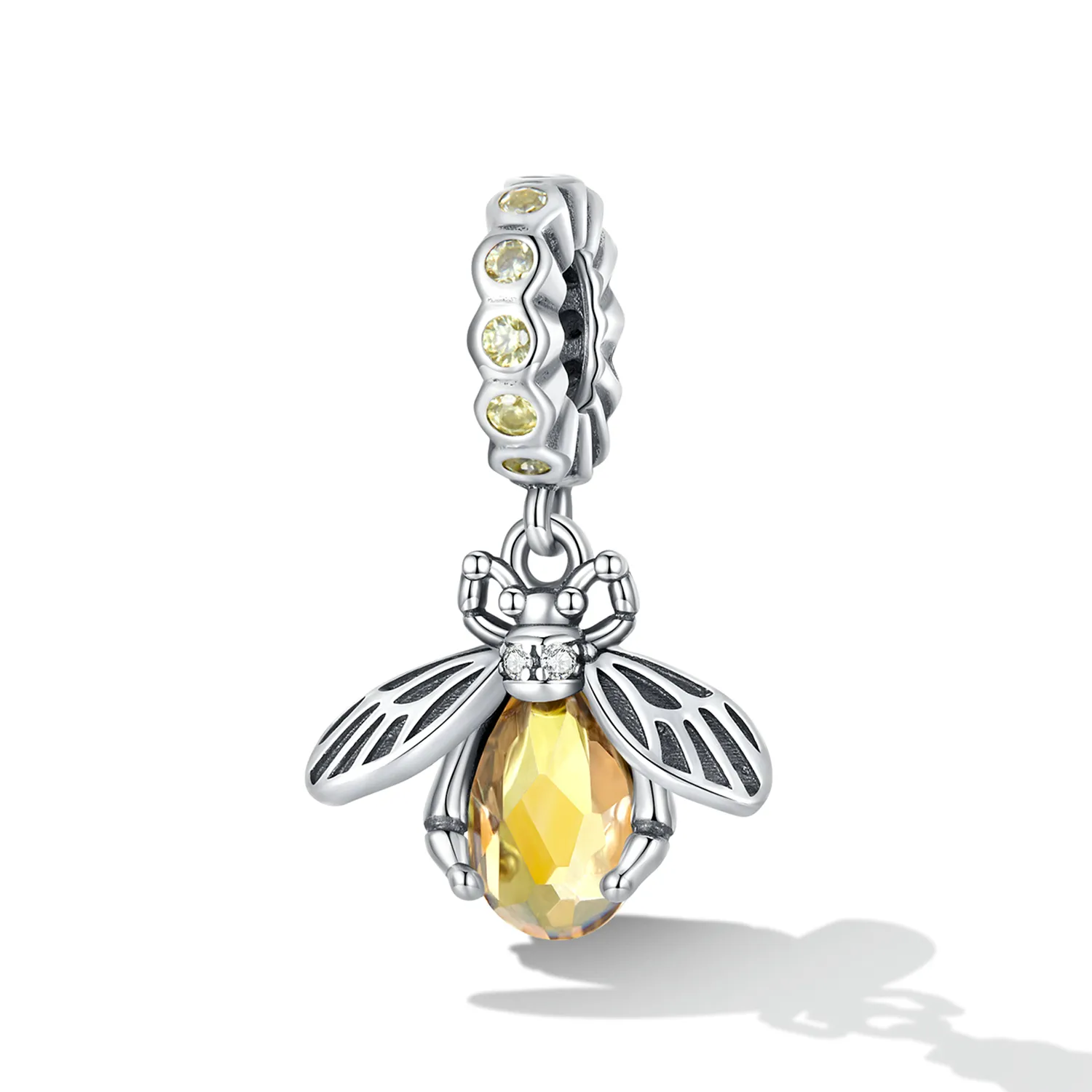 Pandora Style Delicate Bee Dangle - SCC2293