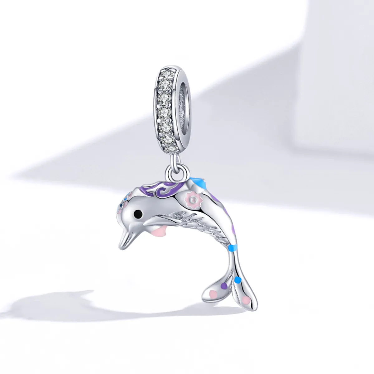 Pandora Style Dolphin Dangle - BSC159