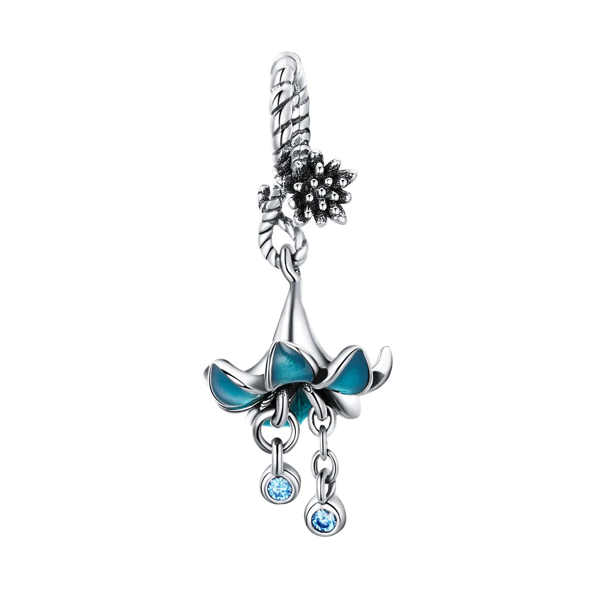 Pandora Style Dream Orchid Dangle - BSC034