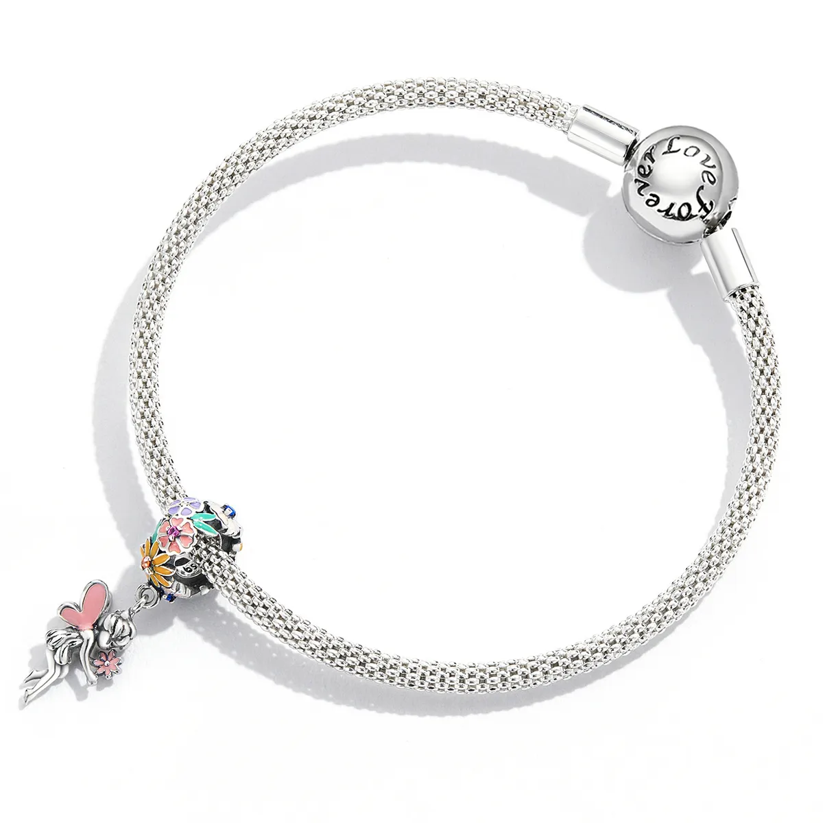 Pandora Style Flower Elf Dangle - BSC592