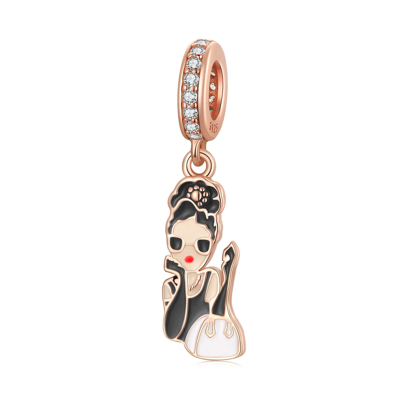 Pandora Style Goddess Hepburn Dangle - BSC641