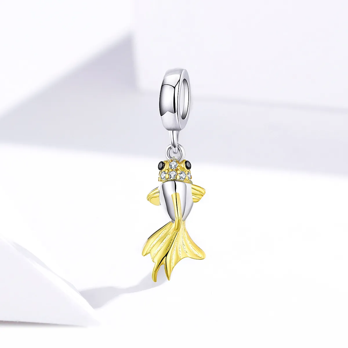 Pandora Style Golden Koi Dangle - BSC127