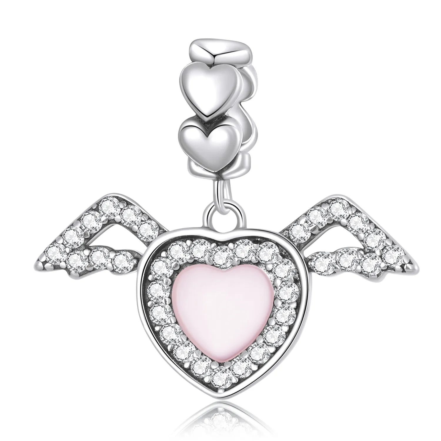 Pandora Style Love Wings Dangle - SCC2229