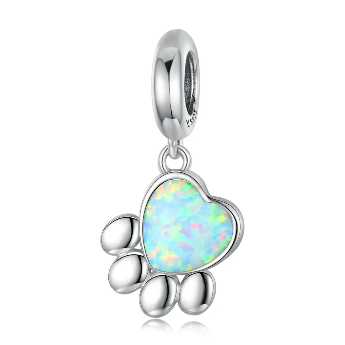 pandora style opal claws dangle scc2102