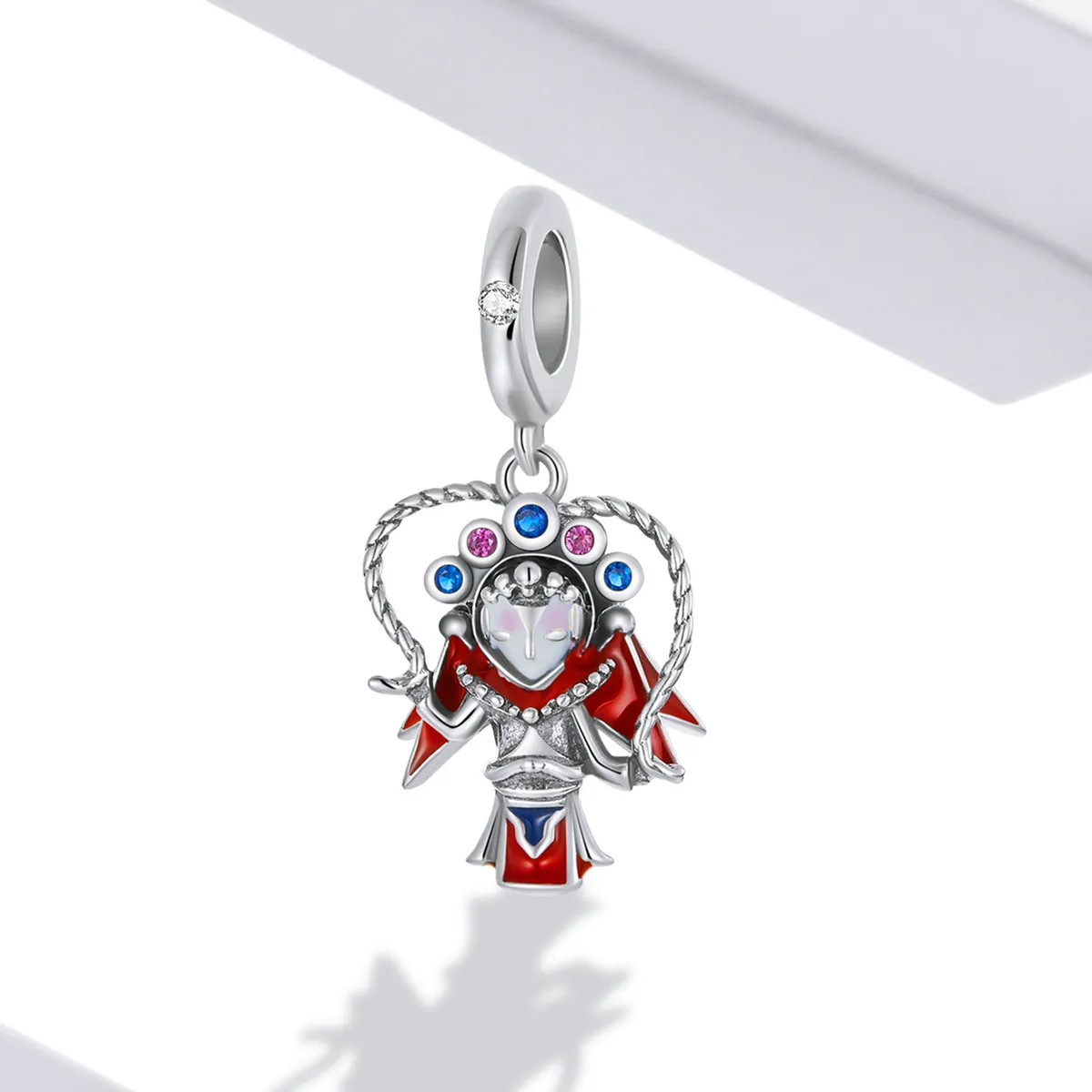 Pandora Style Peking Opera Puppet Dangle - SCC2109