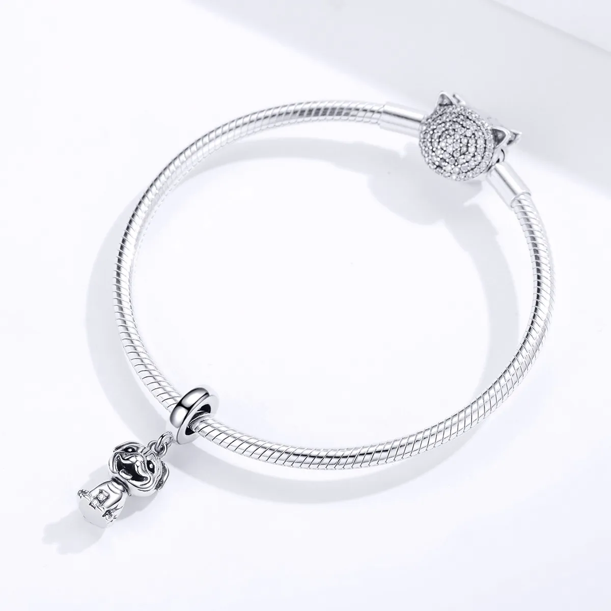 Pandora Style Pug Dangle - SCC1320