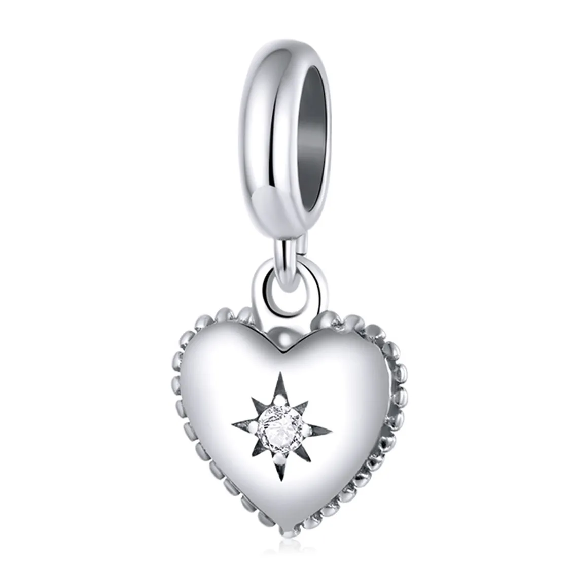 pandora style starburst love dangle scx132