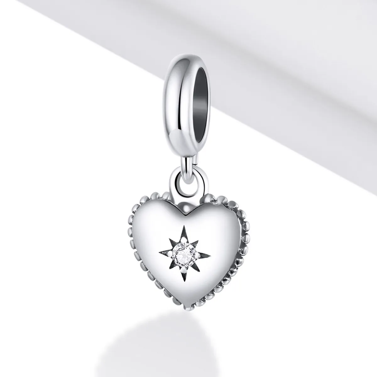 Pandora Style Starburst Love Dangle - SCX132