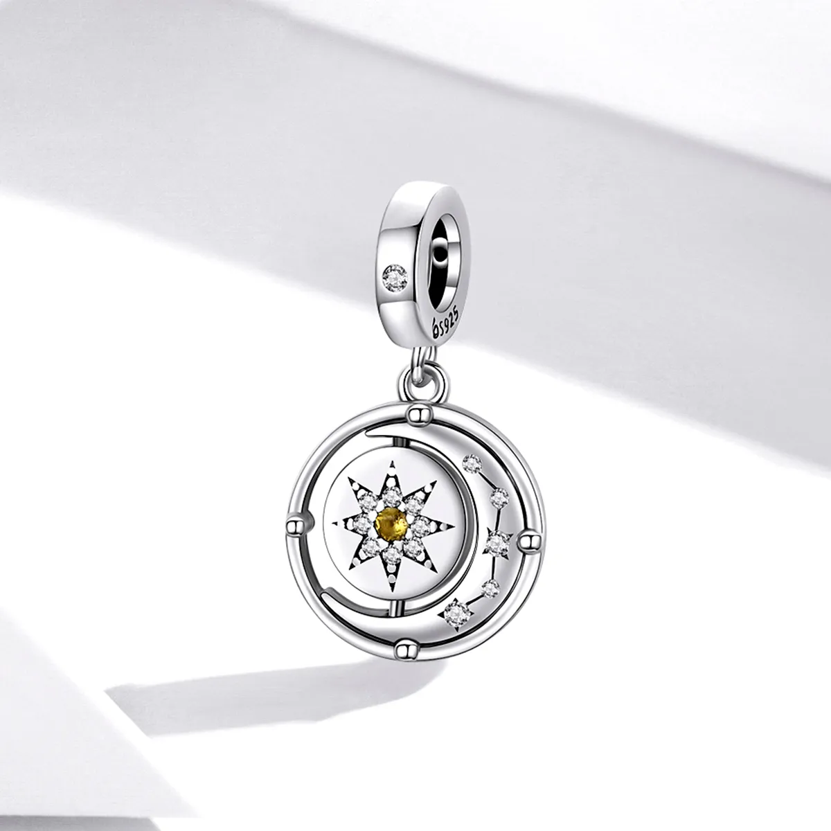 Pandora Style Stars and Moon Flow Dangle - BSC477