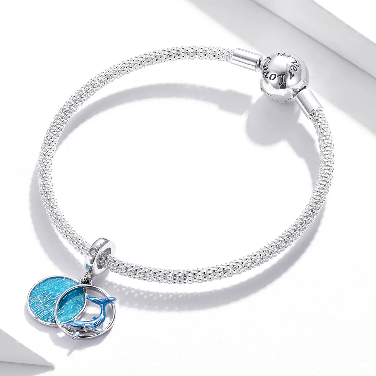 Pandora Style Underwater Whale Dangle - BSC434