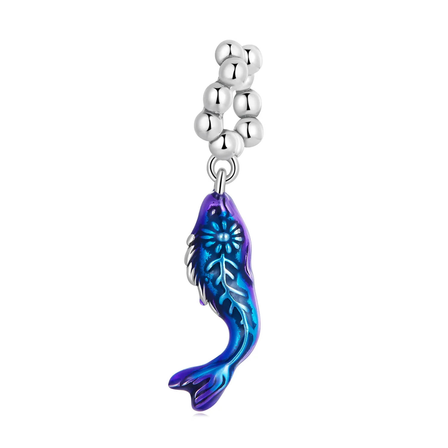 pandora style weird fish dangle scc2376