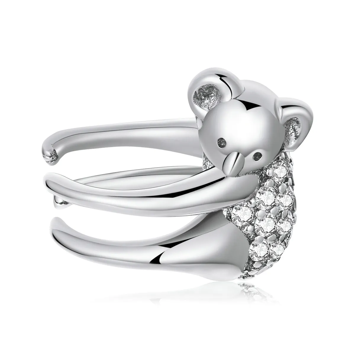 Pandora Style Koala Ear clip - SCE1338