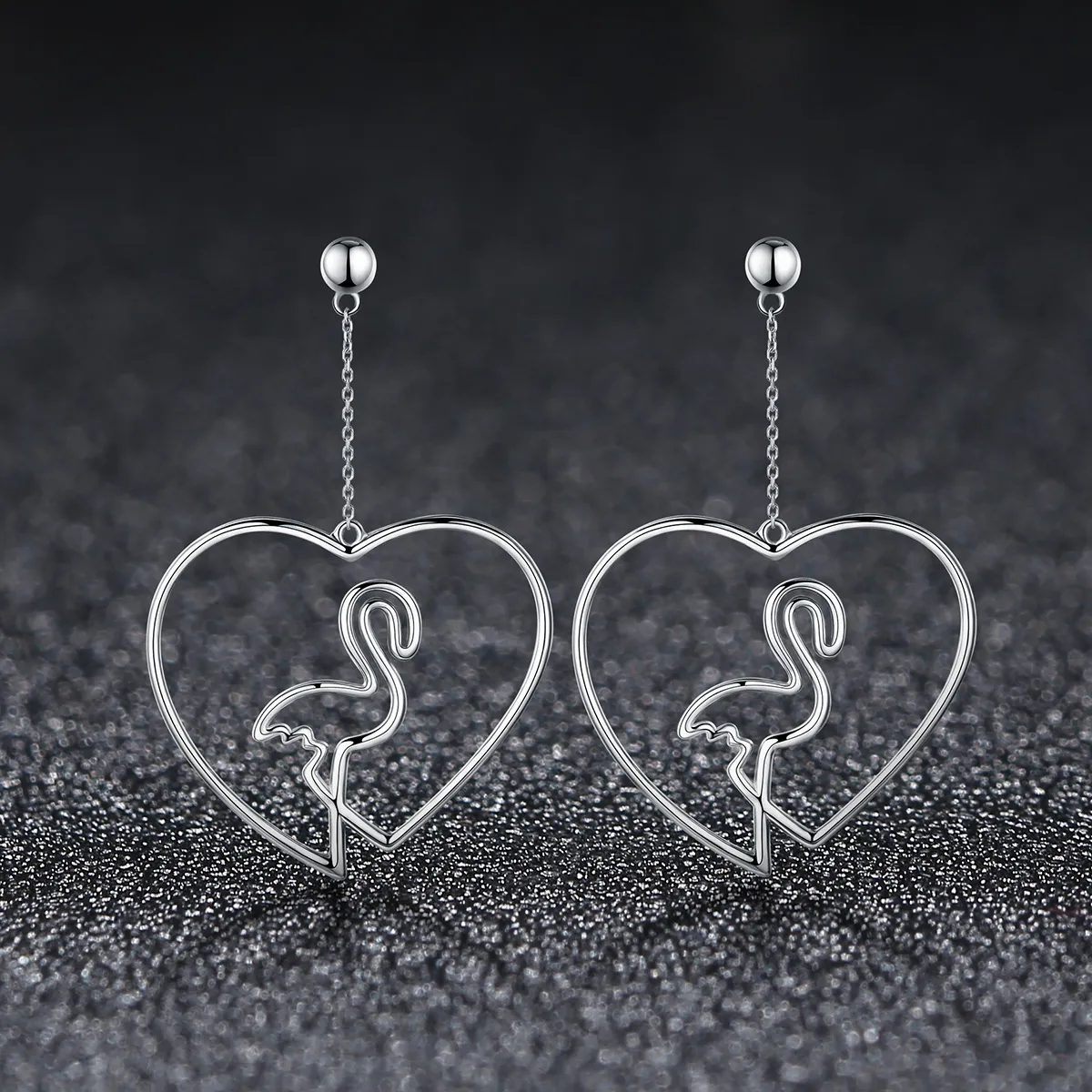 Pandora Style Faith of Love Hanging Earrings - VSE071