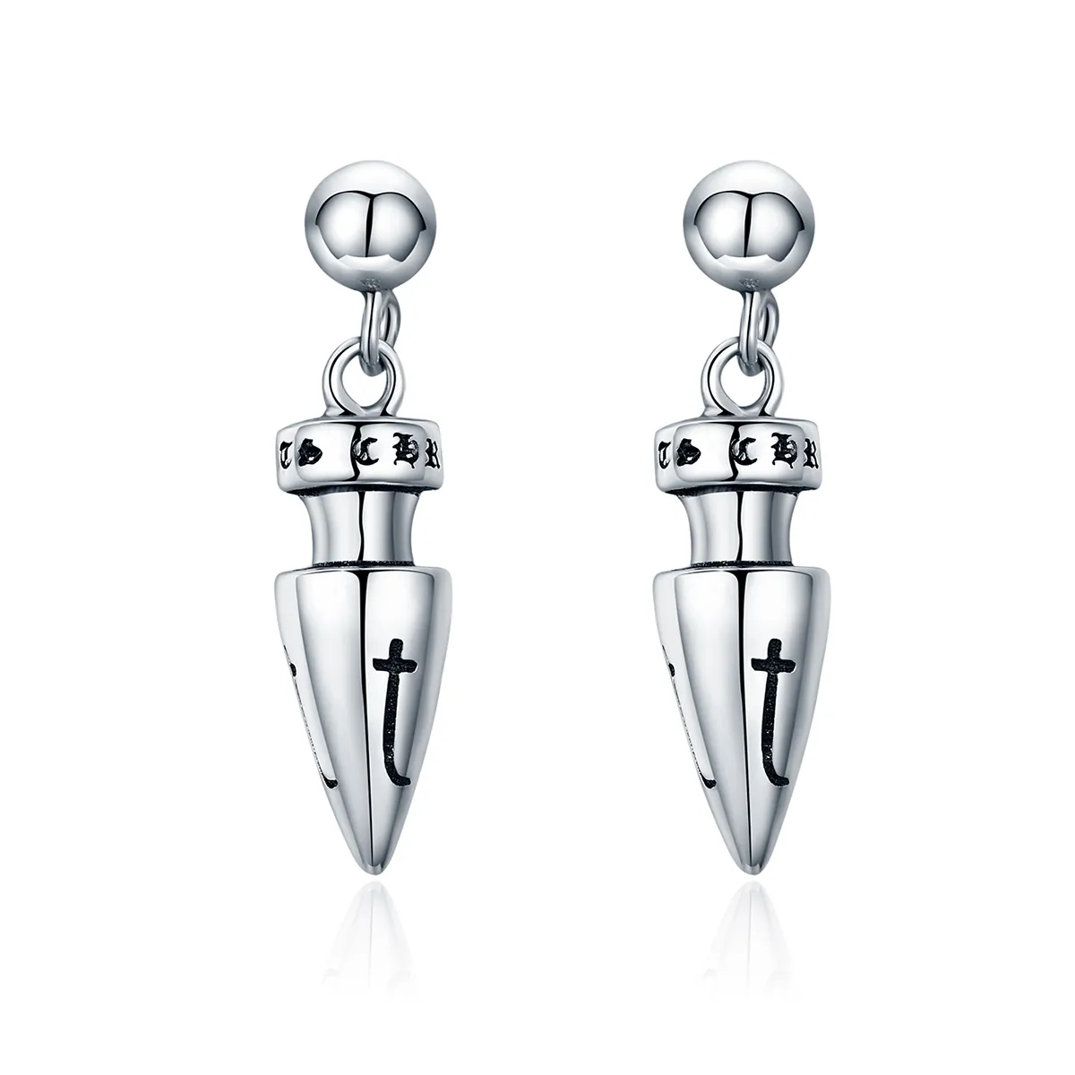 Pandora Style Sacred Token Hanging Earrings - VSE131