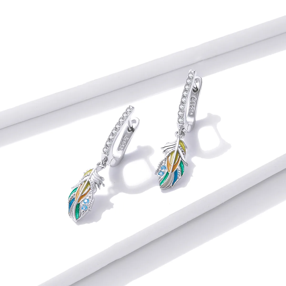 Pandora Style Iroha Hoop Earrings - BSE485