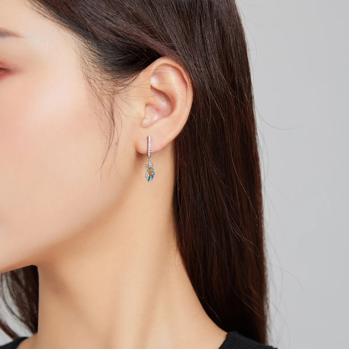 Pandora Style Iroha Hoop Earrings - BSE485