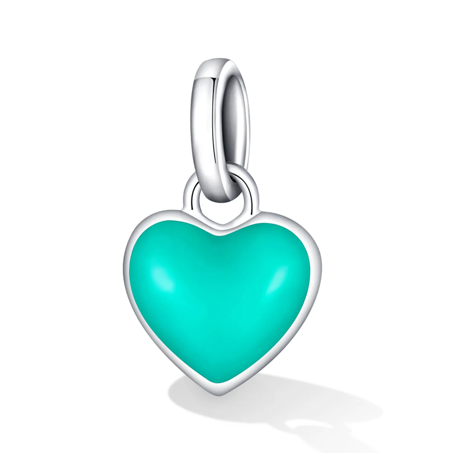 Pandora Style Me Lake Green Love Dangle - SCP063-TQ