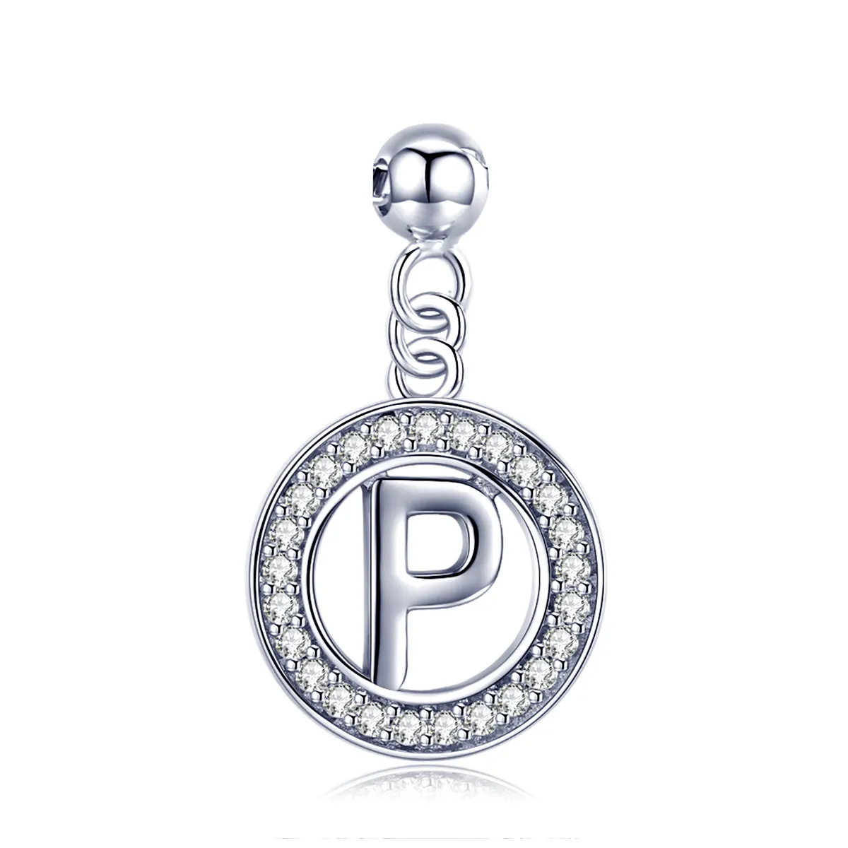 Pandora Style Me Wish Letter-P Dangle - BSP001-P