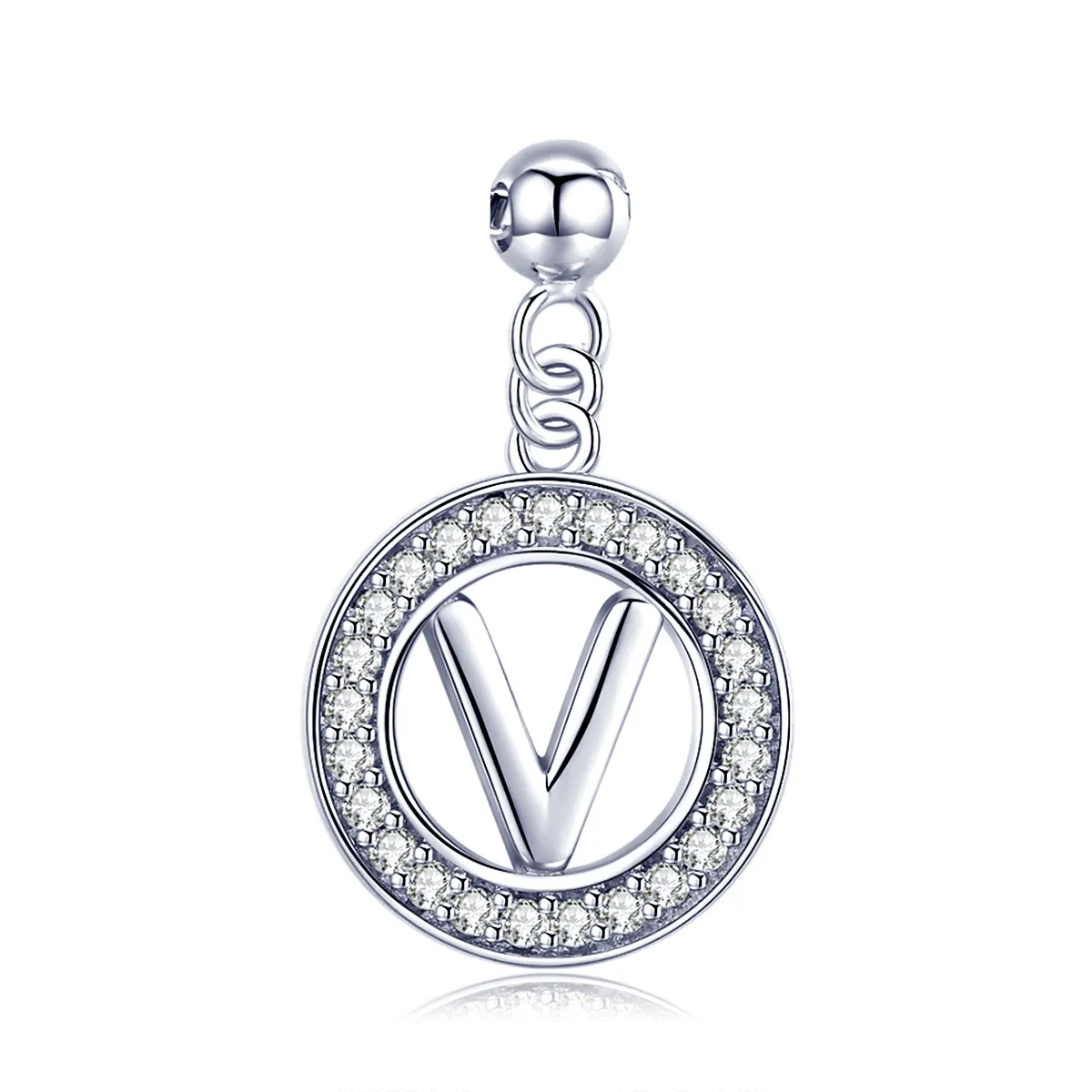 Pandora Style Me Wish Letter-V Dangle - BSP001-V