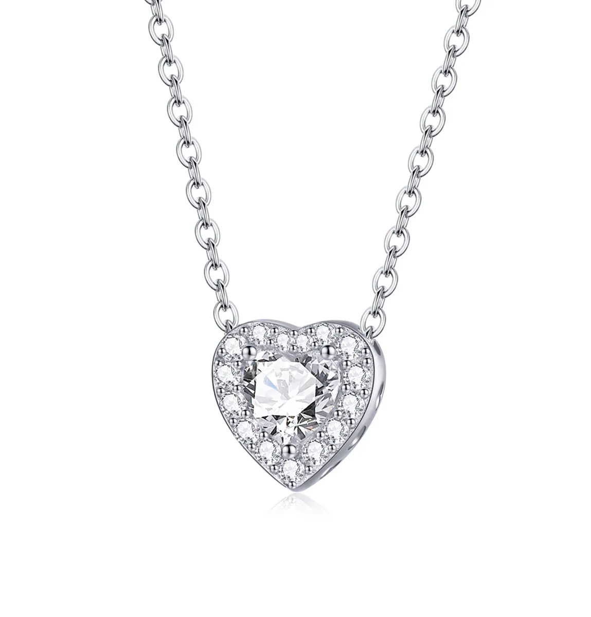 Pandora Style Bright Love Necklace - SCN455