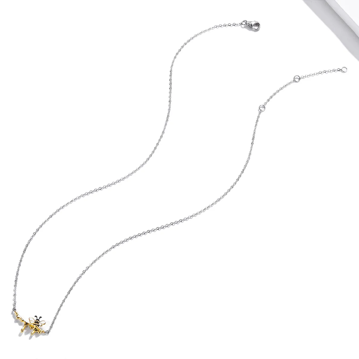 Pandora Style Honey and Bee Necklace - SCN460