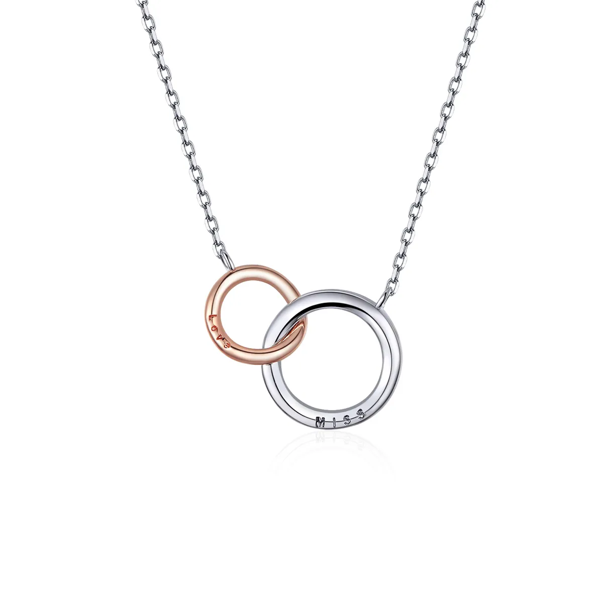 pandora style infinite love necklace bsn159