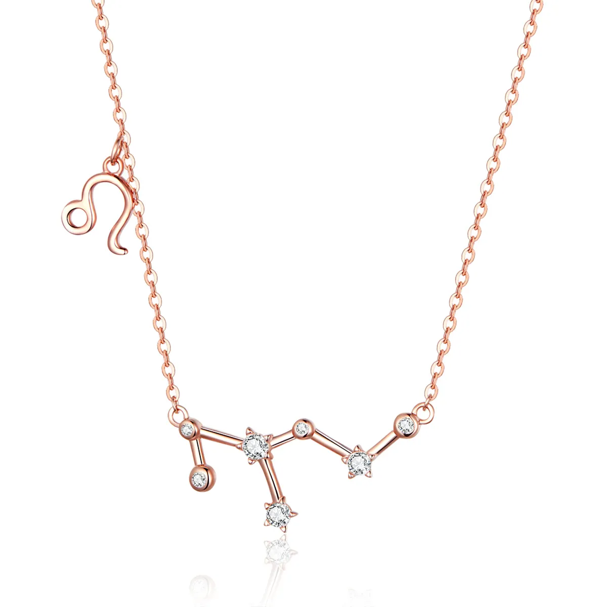 pandora style leo necklace bsn021