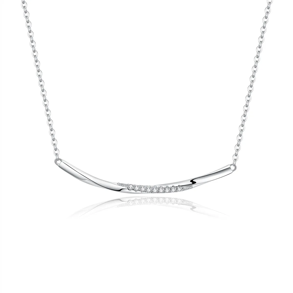 Pandora Style Smile Necklace - BSN130