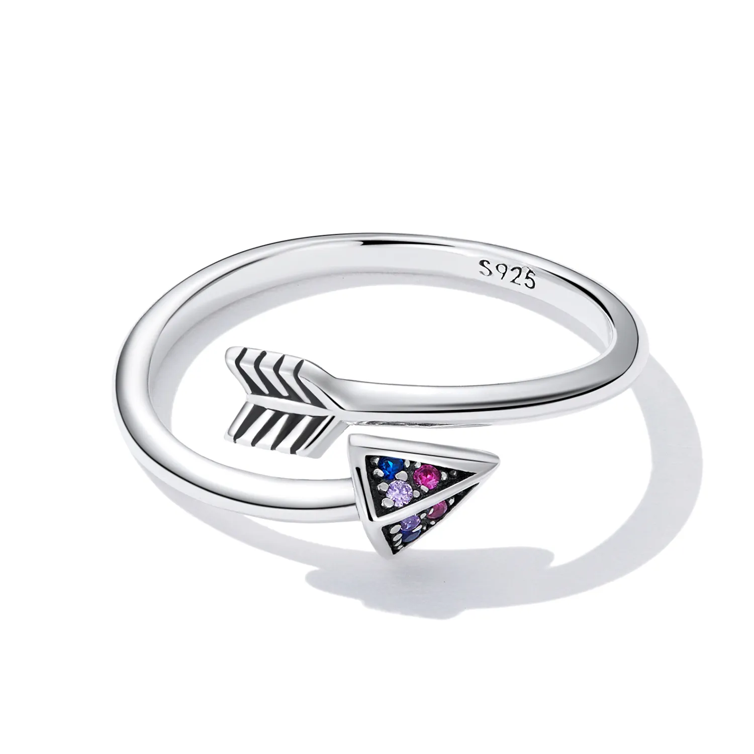 Pandora Style Arrow of Love Open Ring - SCR820