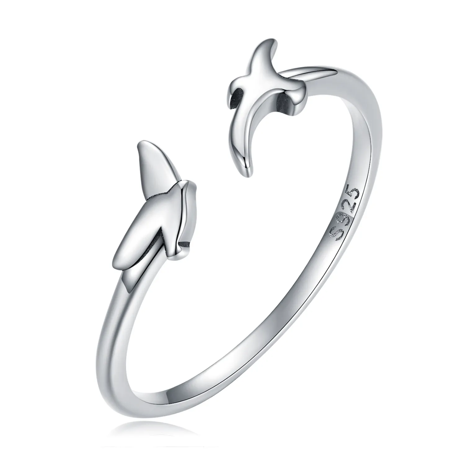 Pandora Style Bird Open Ring - SCR869