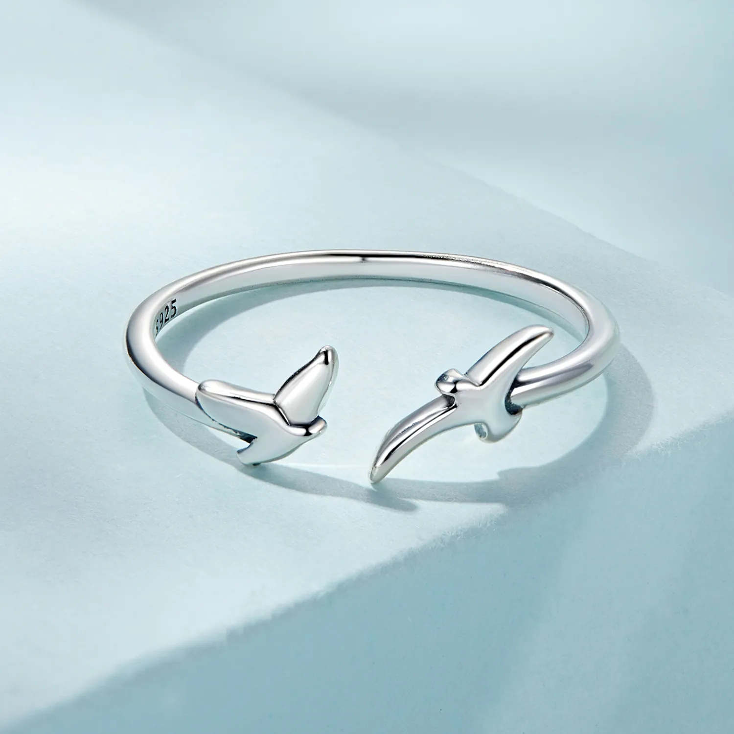 Pandora Style Bird Open Ring - SCR869