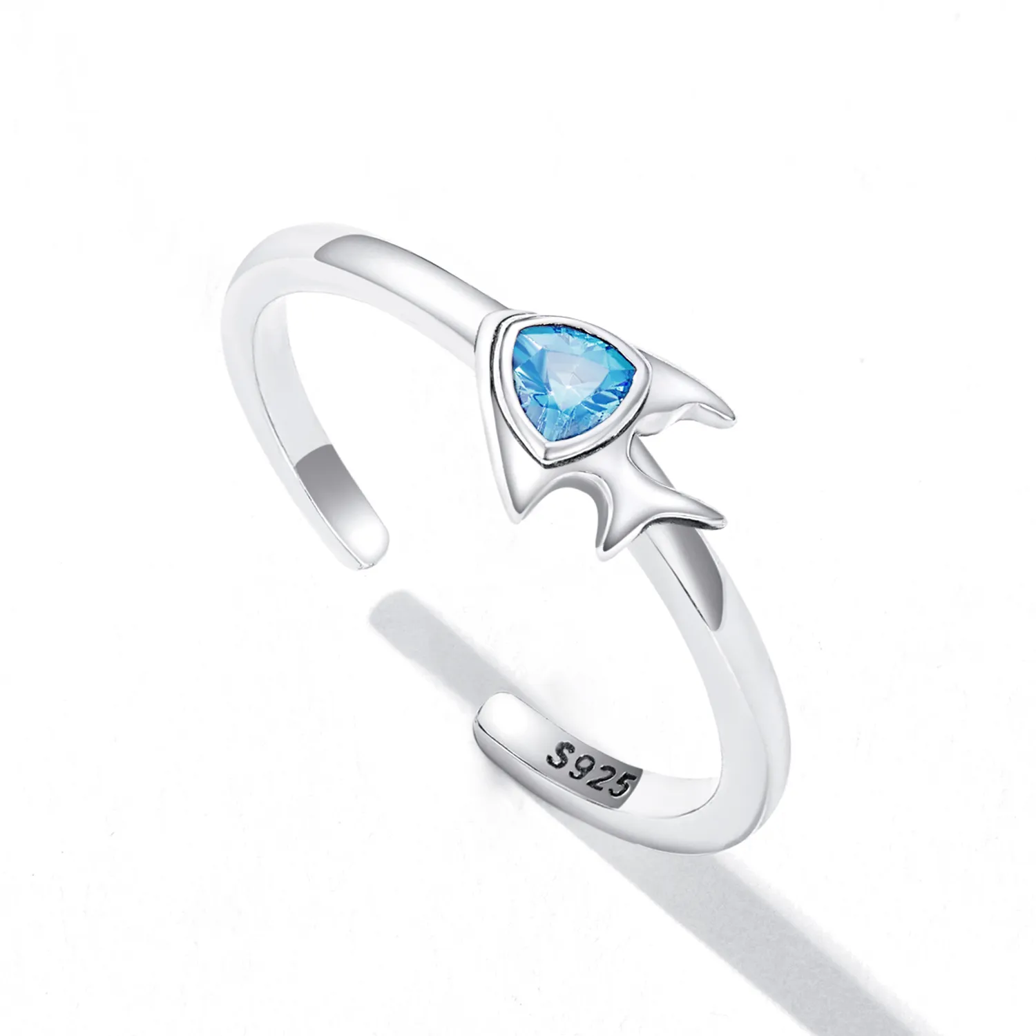 Pandora Style Creative Fish Open Ring - SCR817