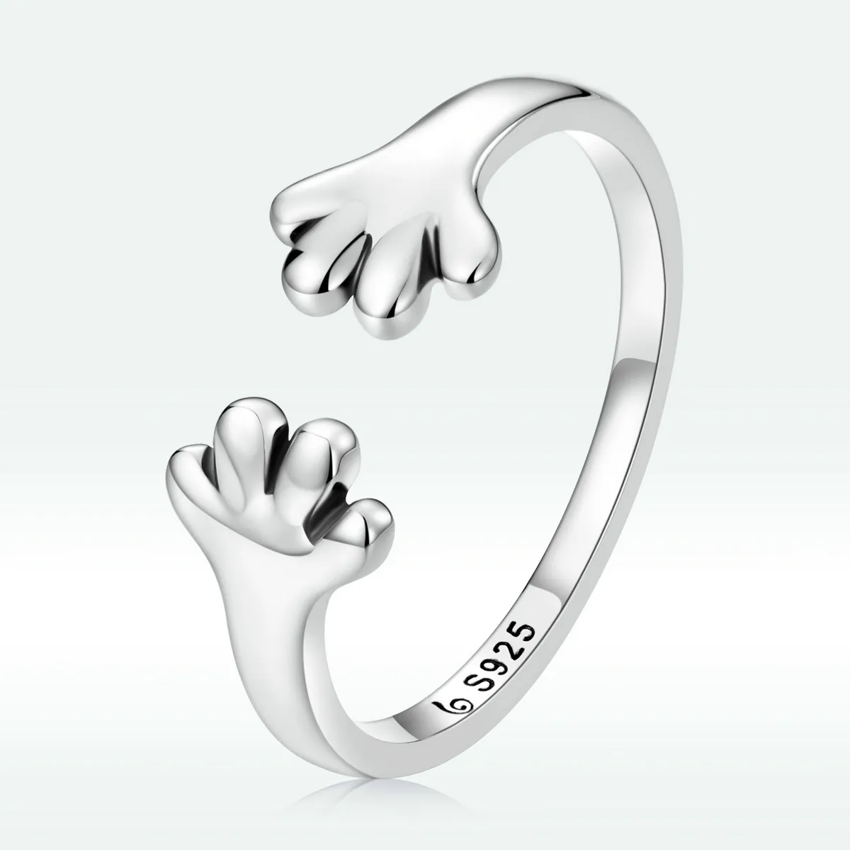 Pandora Style Cute Puppy Open Ring - BSR225