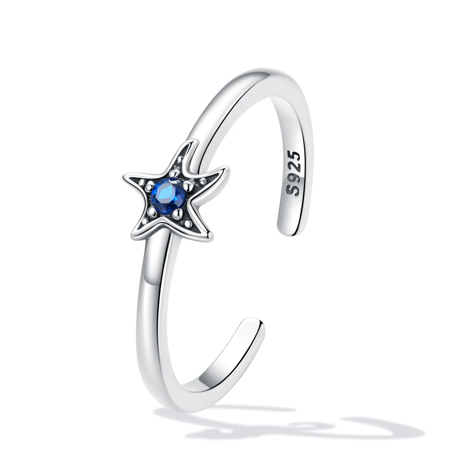 Pandora Style Delicate Starfish Open Ring - SCR818