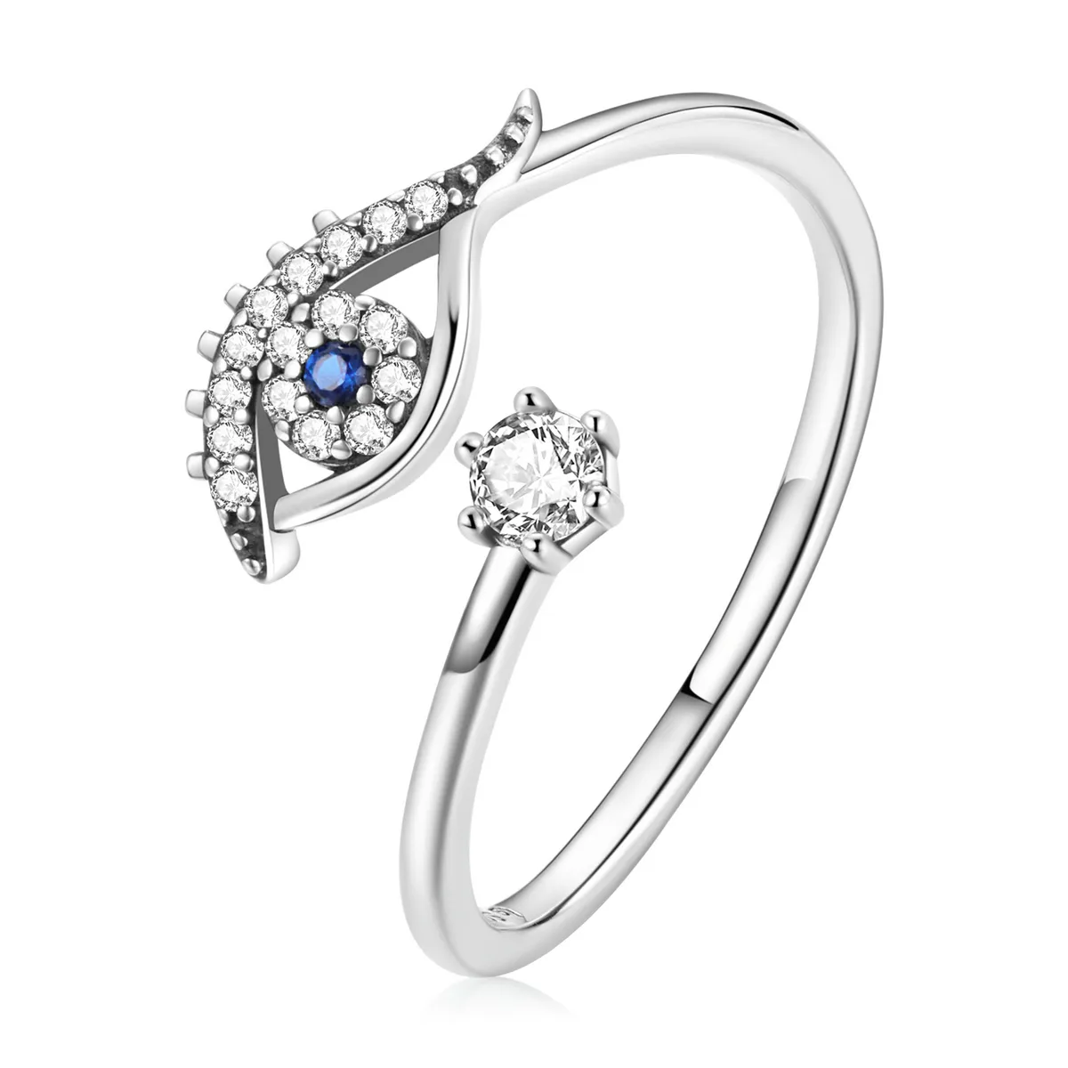 Pandora Style Devil Eye Open Ring - BSR215