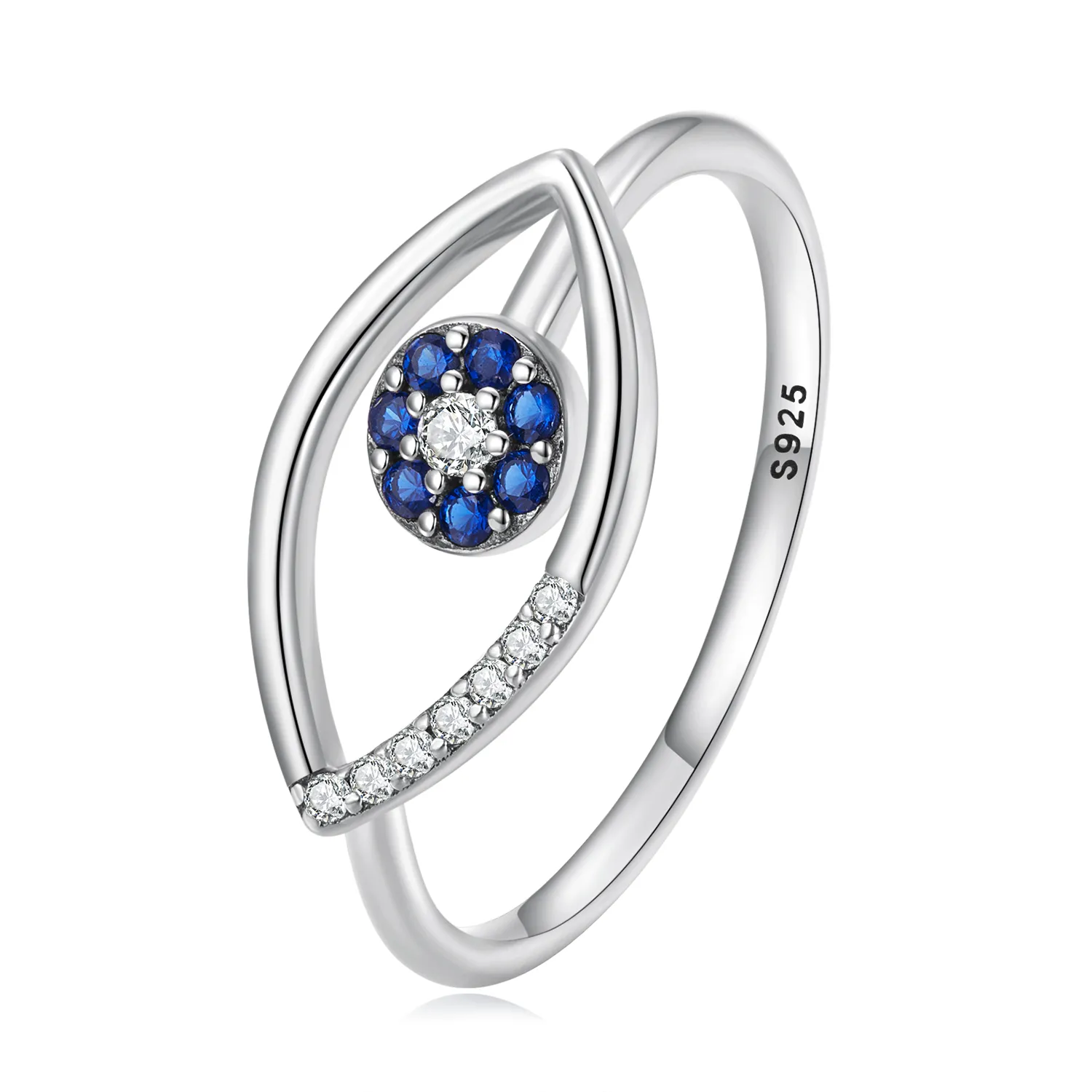 Pandora Style Devil Eye Open Ring - SCR875