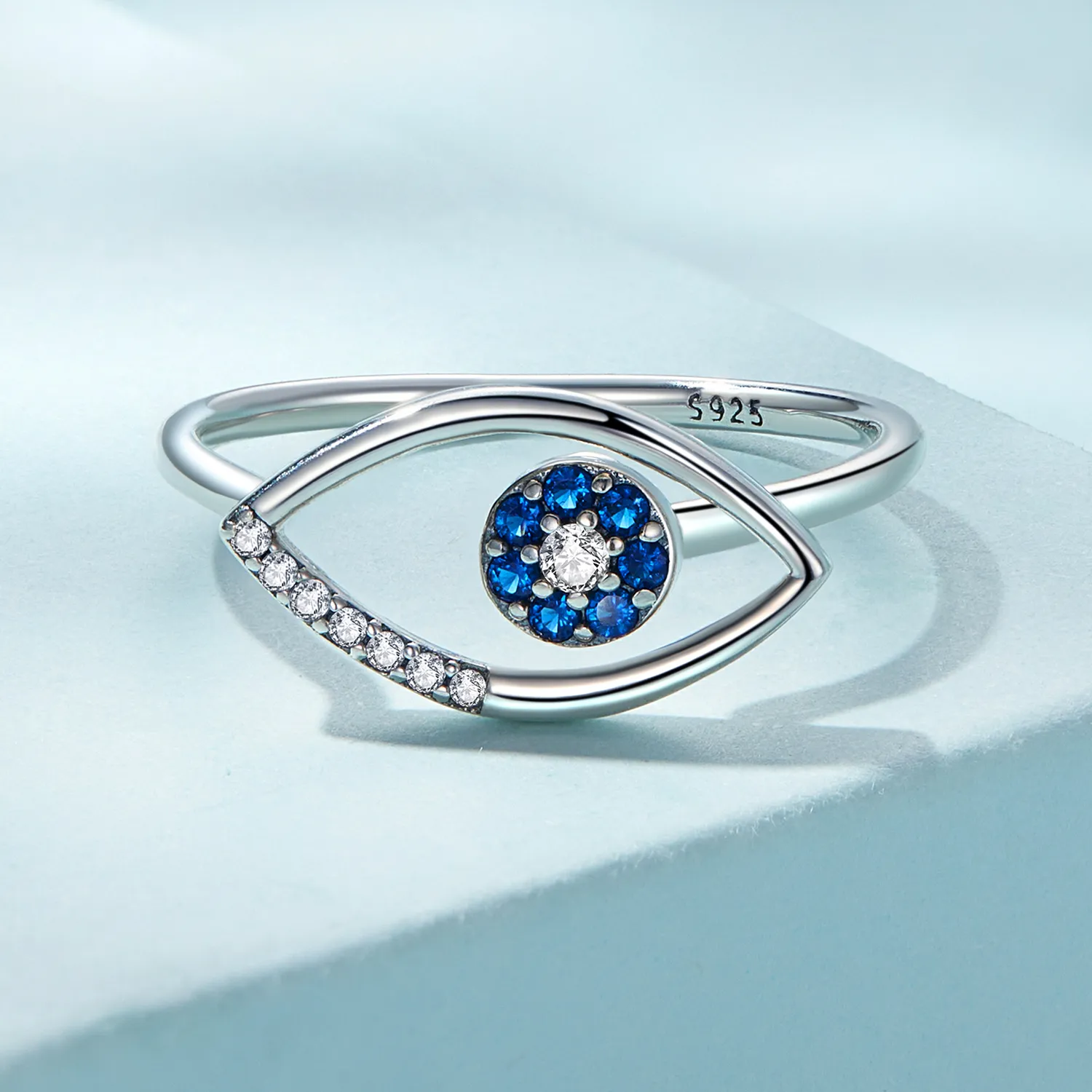 Pandora Style Devil Eye Open Ring - SCR875