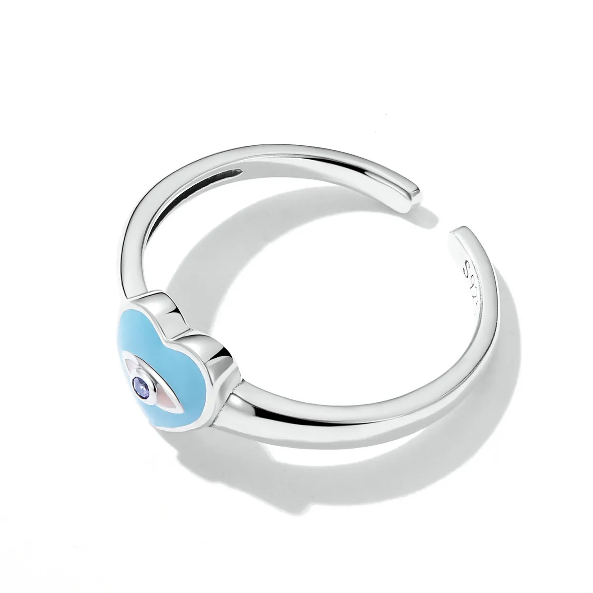 Pandora Style Love Devil Eyes Open Ring - SCR806