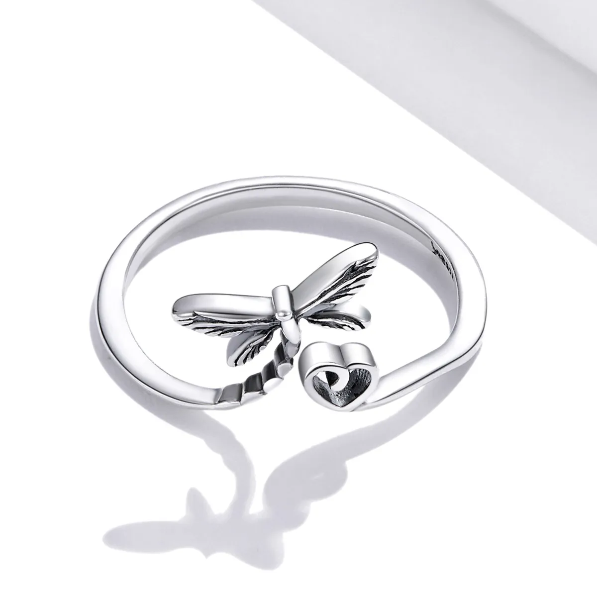 Pandora Style Love Dragonfly Open Ring - SCR734