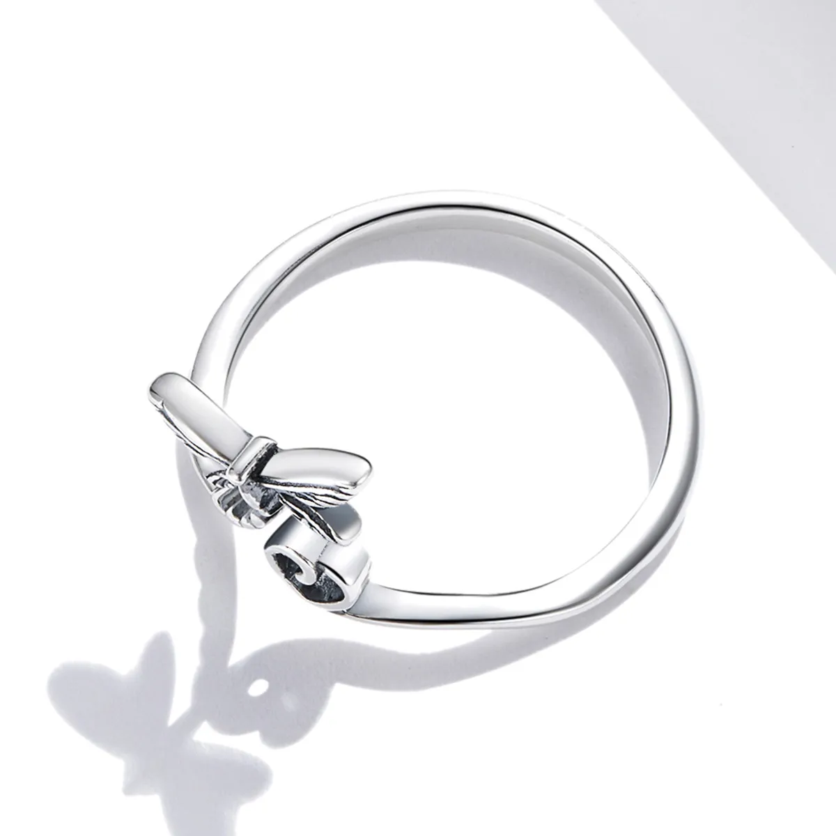 Pandora Style Love Dragonfly Open Ring - SCR734