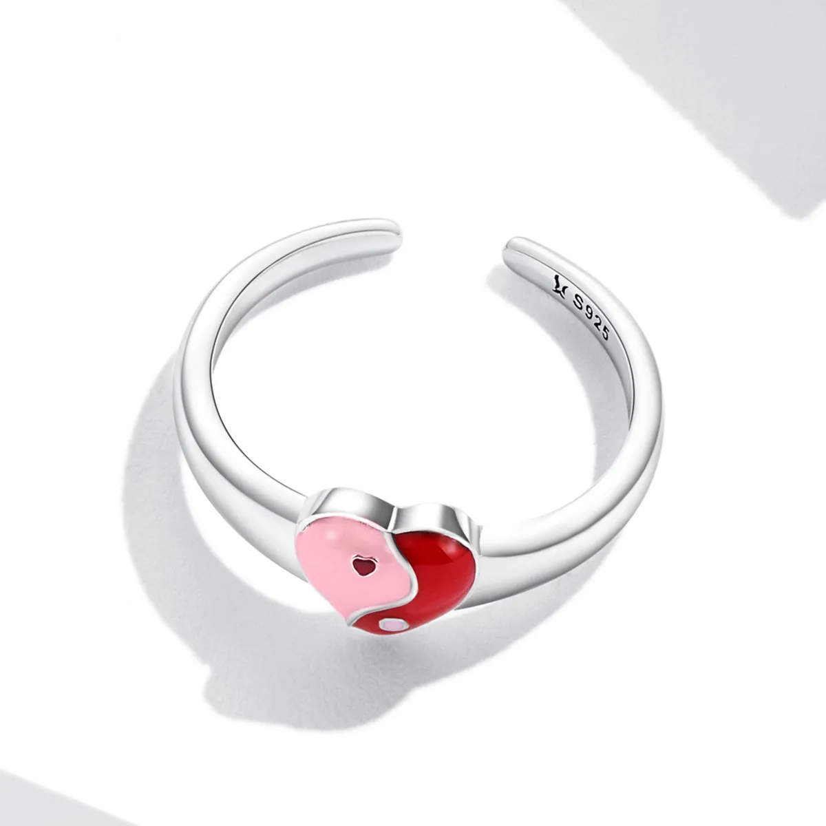 Pandora Style Love Gossip Map Open Ring - SCR786