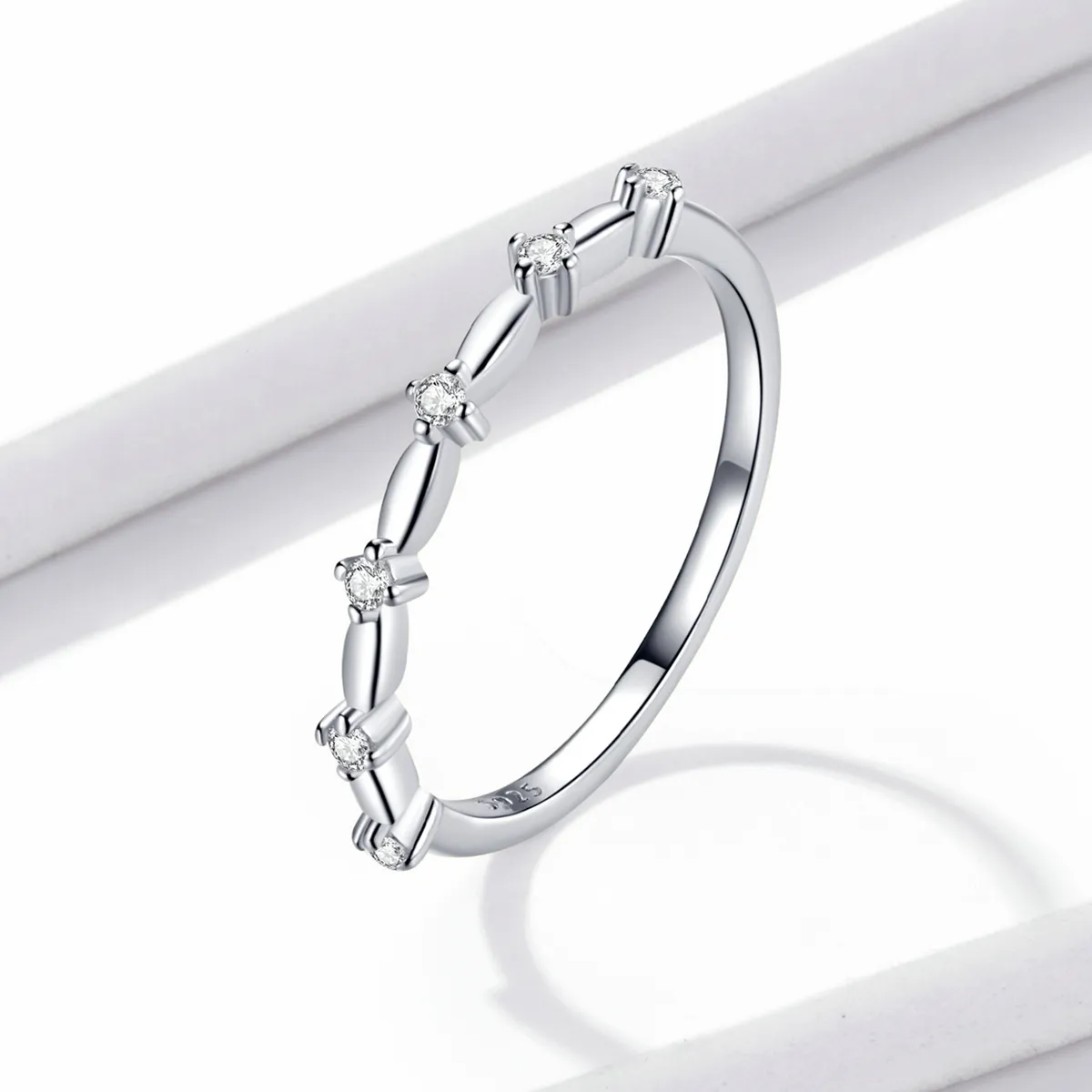 Pandora Style Simple - Starry Ring - BSR206-A