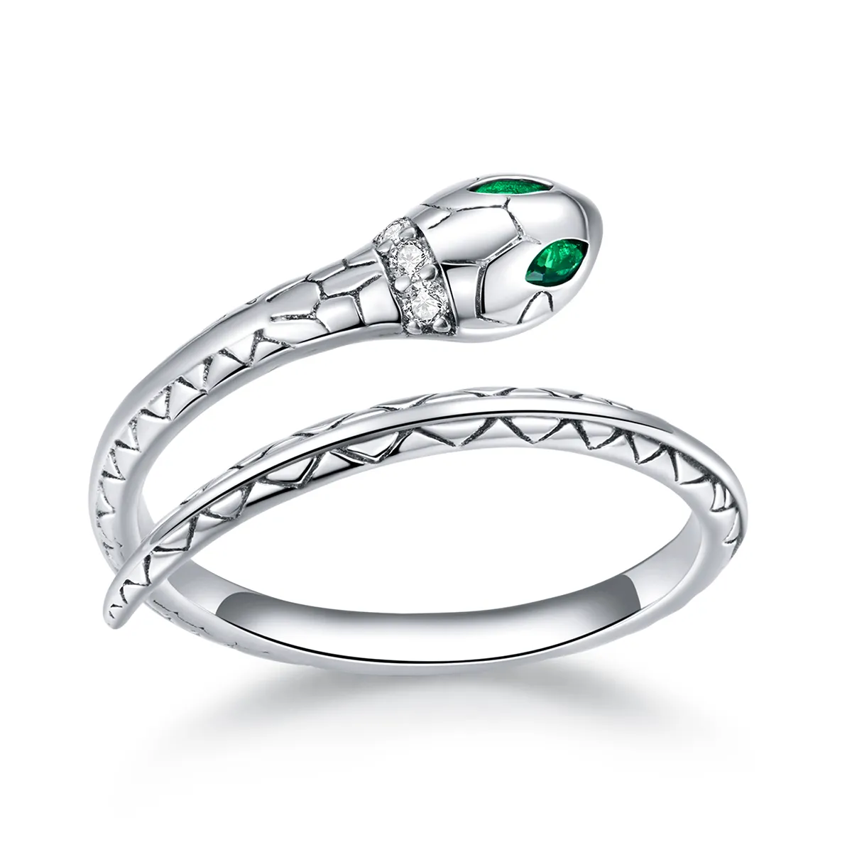 Pandora Style Snake Open Ring - BSR169