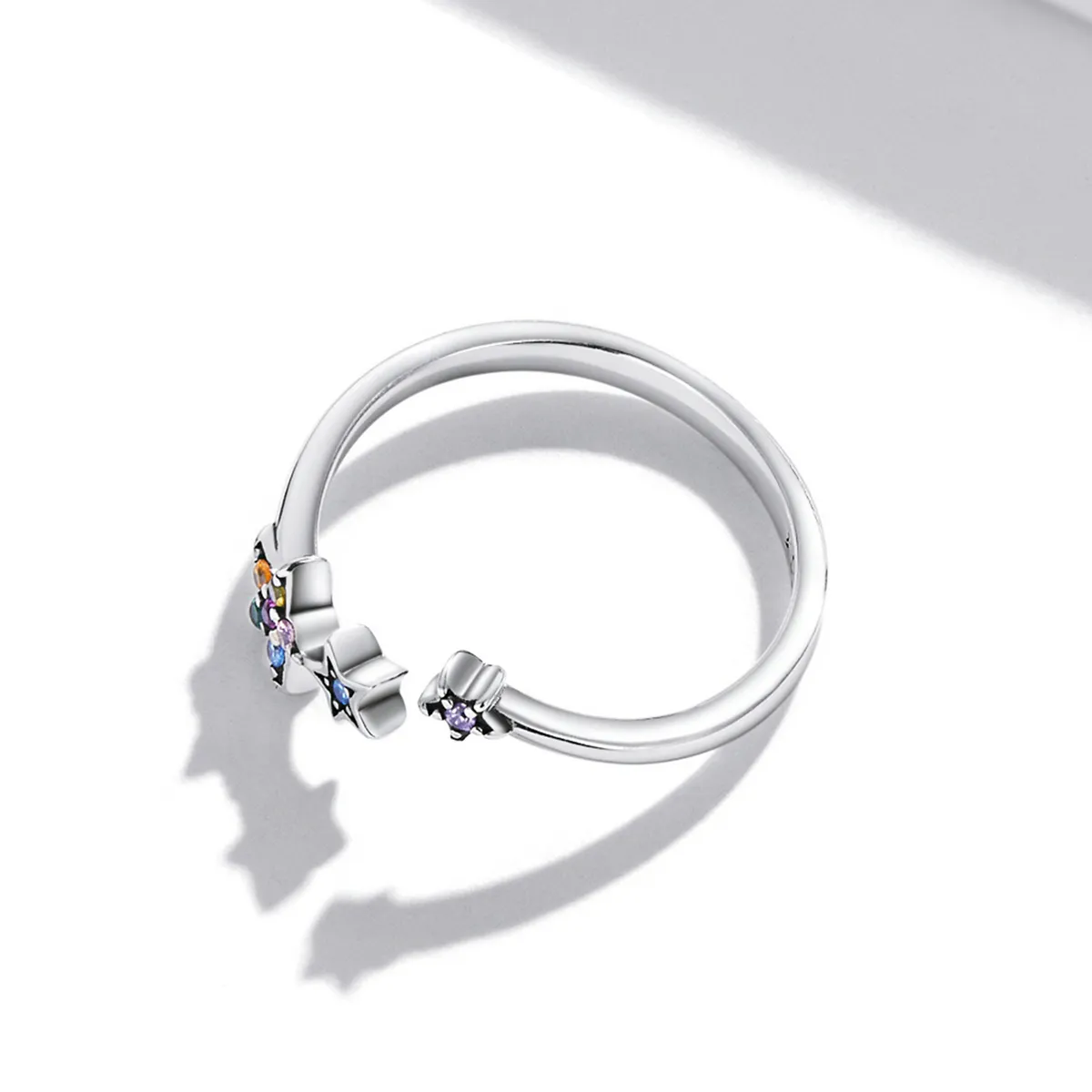 Pandora Style Star Open Ring - SCR769